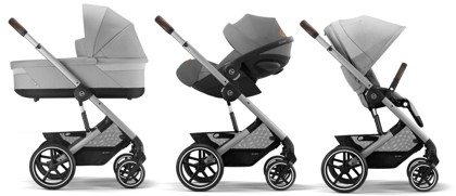 Kočík Cybex BALIOS S LUX Lava Grey (Silver Frame) 2024_13