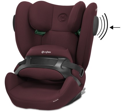 Autosedačka Cybex PALLAS B3 i-Size Rumba Red 2024_8