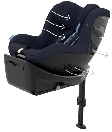 Autosedačka Cybex SIRONA G i-Size Ocean Blue Plus 2025_4